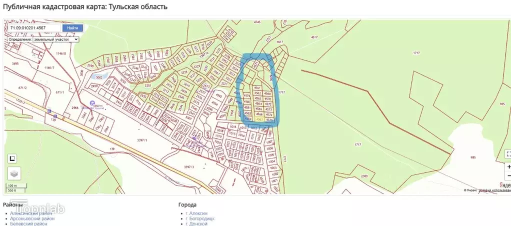 Участок в Тульская область, Заокский район, Страховское с/пос, д. ... - Фото 1