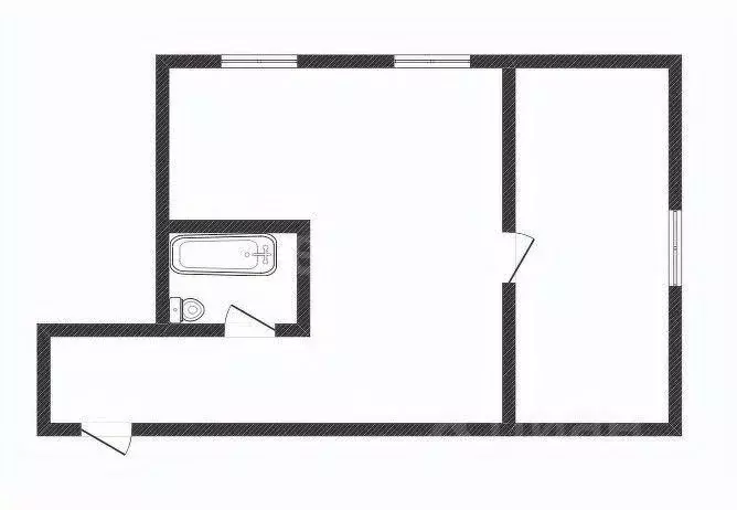 2-к кв. Саратовская область, Балашов ул. Титова, 14 (44.9 м) - Фото 2
