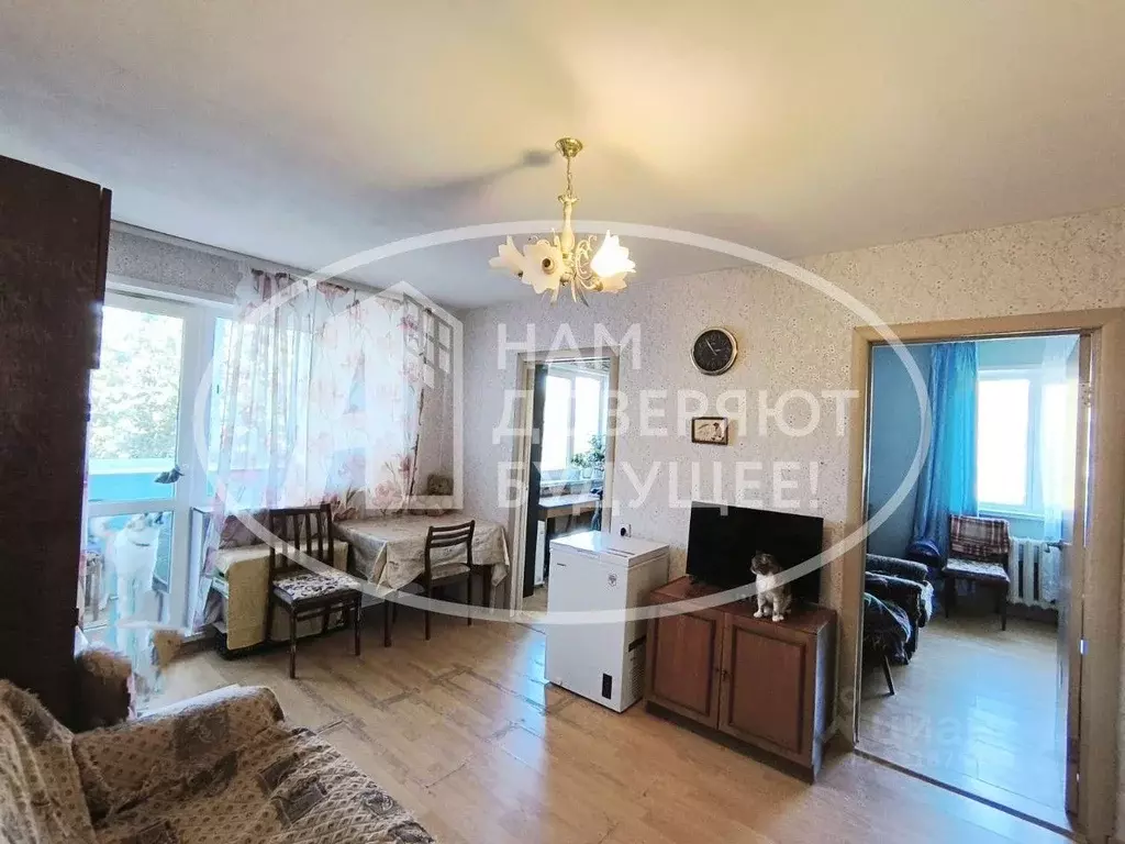 3-к кв. Пермский край, Пермь ул. Блюхера, 3 (47.3 м) - Фото 1