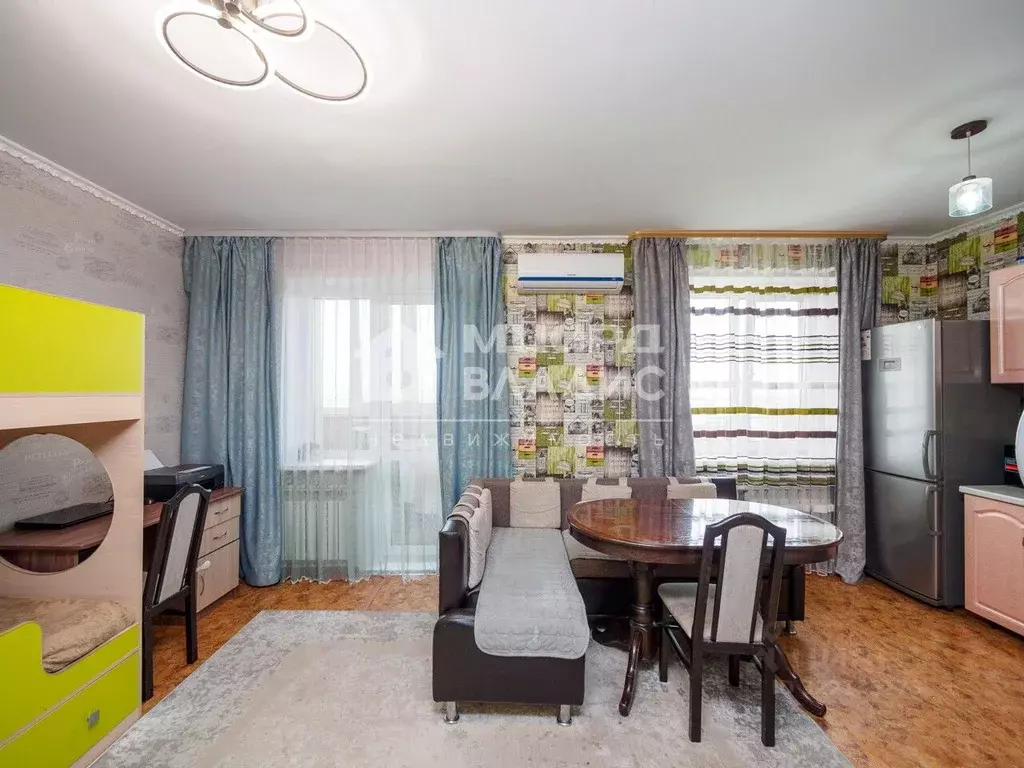 1-к кв. Омская область, Омск ул. Алексея Полторацкого, 64/1 (33.2 м) - Фото 1