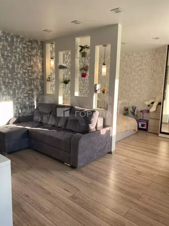 1-к. квартира, 38,9 м, 1/3 эт. - Фото 1