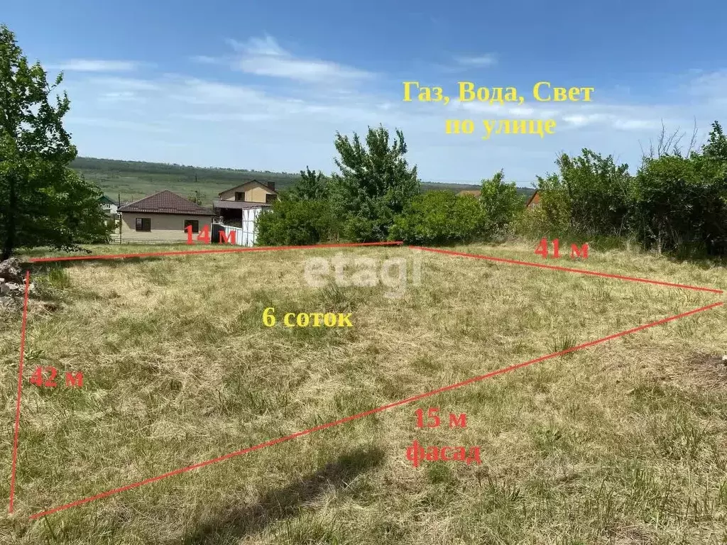Участок в Ставропольский край, Ставрополь Рябина садовое товарищество, ... - Фото 0