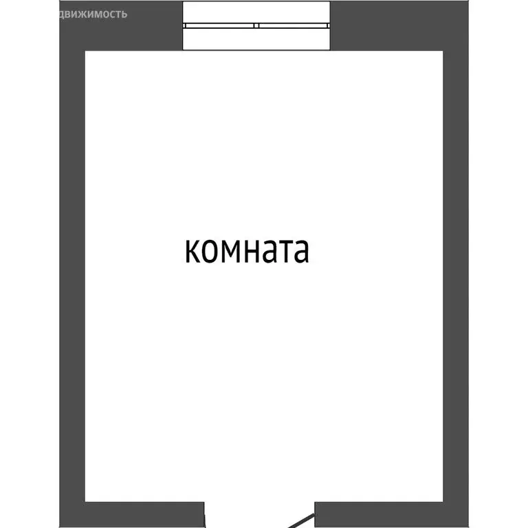 1к в -комнатной квартире (13.6 м) - Фото 1