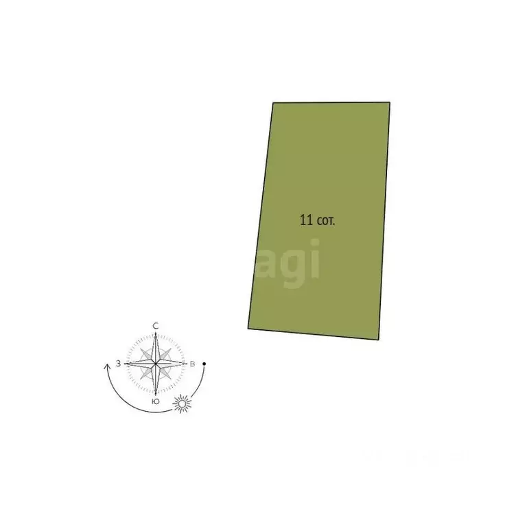 Участок в Белгородская область, Белгородский район, Новосадовское ... - Фото 2