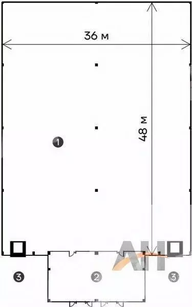 Помещение свободного назначения в Московская область, Балашиха ... - Фото 1