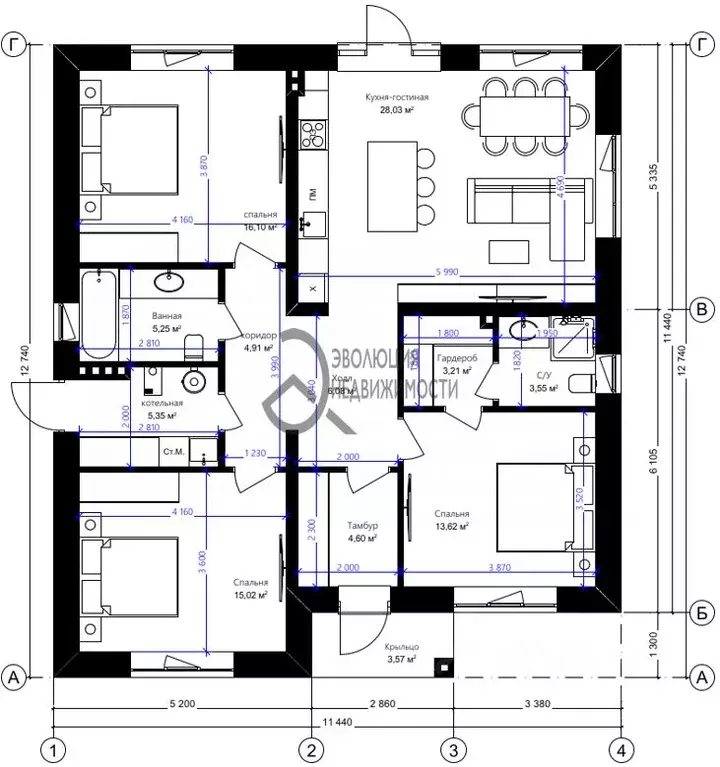 Дом в Московская область, Истра муниципальный округ, д. Алексино  (154 ... - Фото 2