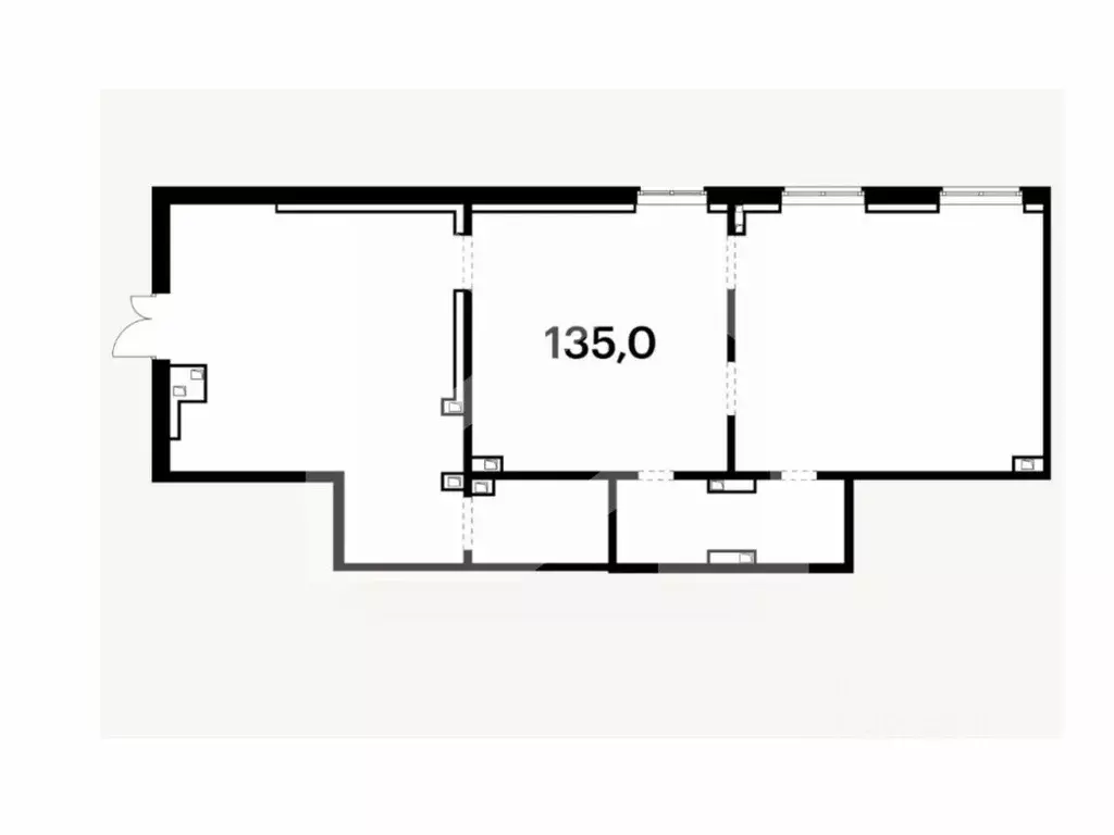Помещение свободного назначения в Москва Ясеневая ул., 12к2 (135 м) - Фото 2