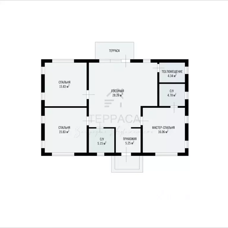 Дом, 100 м - Фото 1