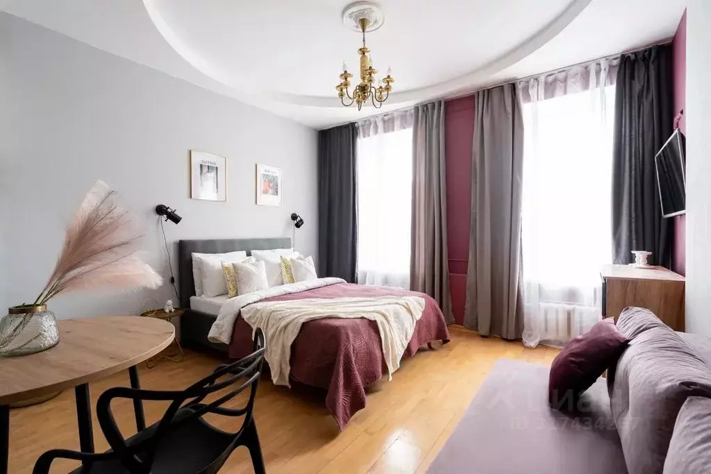 1-к кв. Санкт-Петербург Английский просп., 17-19Т (28.0 м) - Фото 0