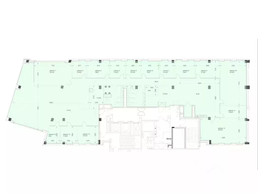 Офис в Москва Космодамианская наб., 52С4 (703 м) - Фото 2