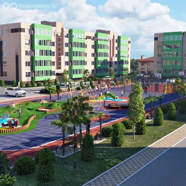 1-комнатная квартира: Ейск, Лазурная улица, 1/5 (38 м) - Фото 1