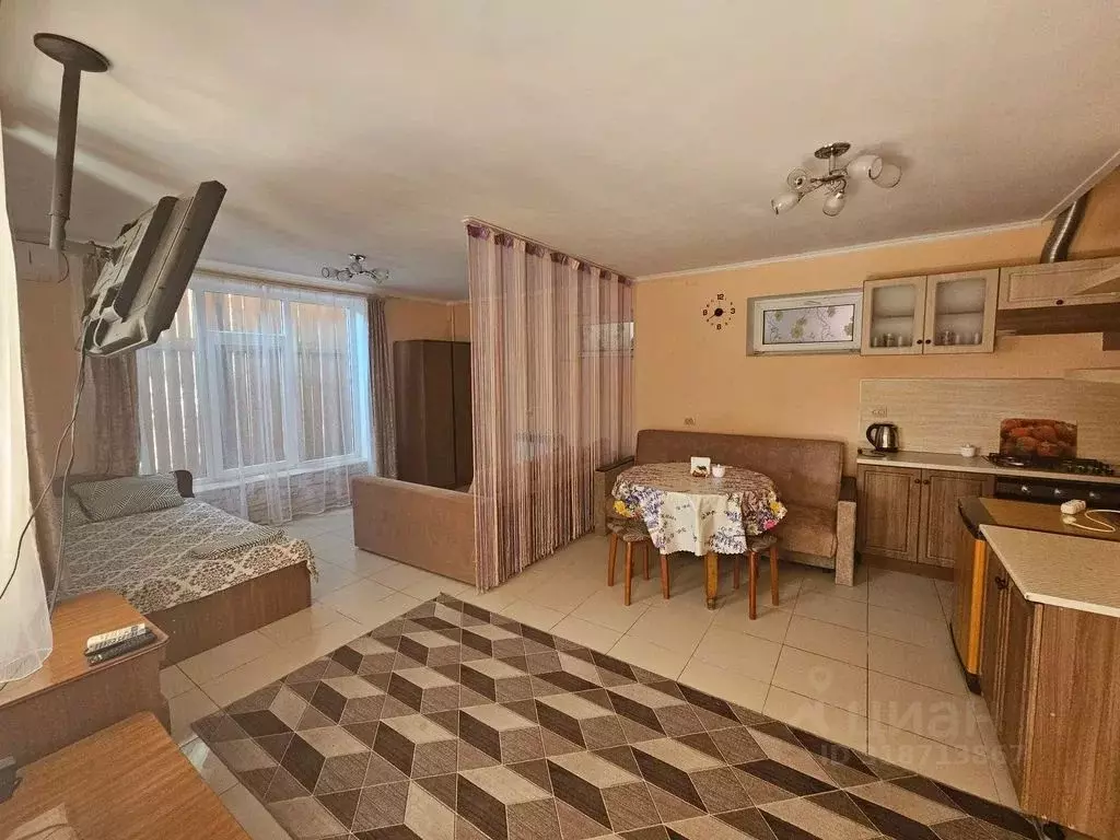 Студия Краснодарский край, Геленджик Южный мкр, ул. Жуковского, 2 ... - Фото 0