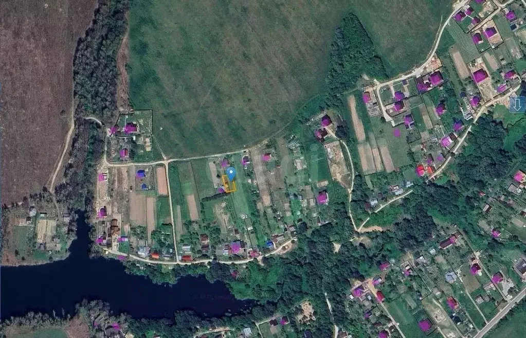 Участок в Калужская область, Калуга городской округ, д. Рождествено 24 ... - Фото 1