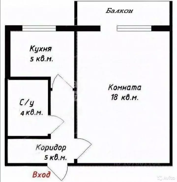 1-к кв. Липецкая область, Липецк Звездная ул., 10/1 (30.0 м) - Фото 1