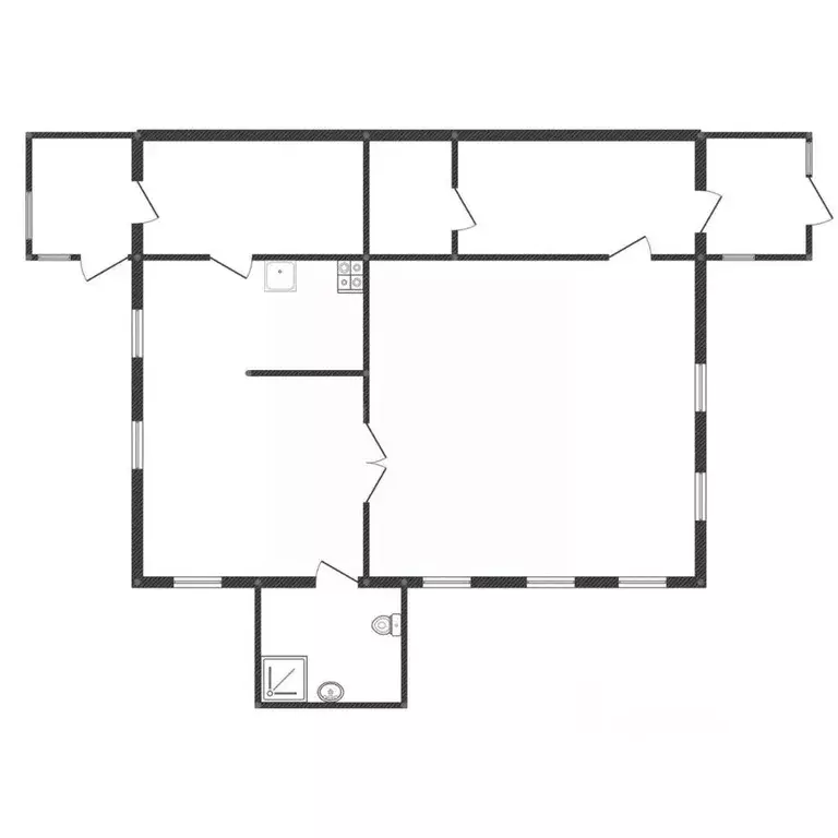 Дом в Калужская область, Малоярославецкий район, Коллонтай с/пос, д. ... - Фото 2