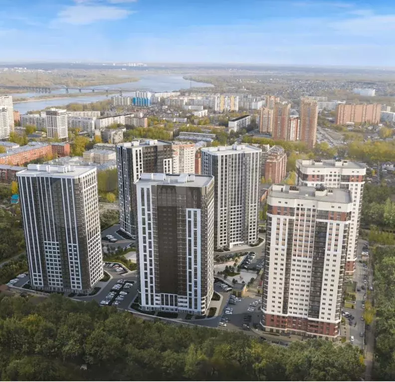 2-к. квартира, 70,8 м, 24/26 эт. - Фото 1