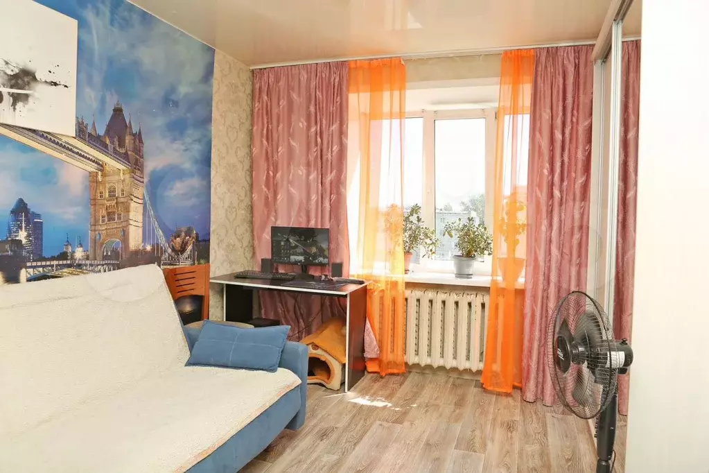 Комната 17,6 м в 4-к., 5/5 эт. - Фото 0