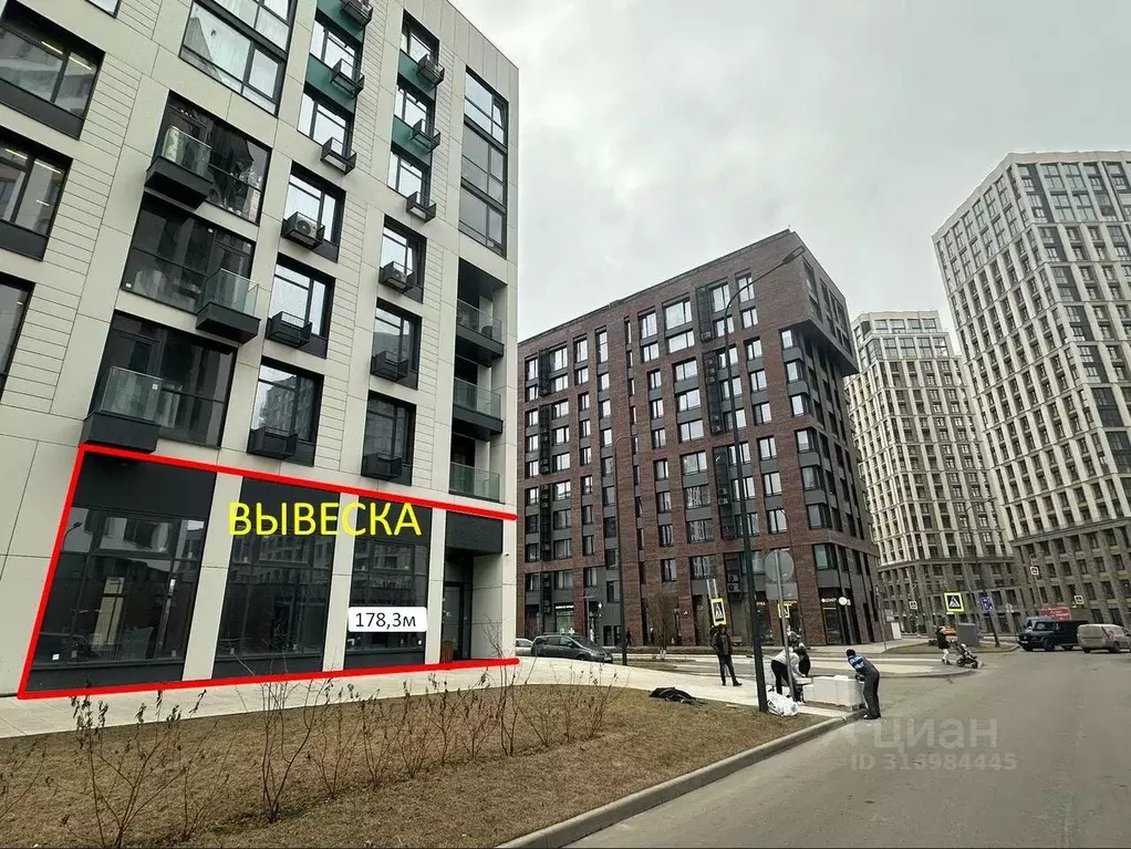 Торговая площадь в Москва просп. Лихачева, 22 (178 м) - Фото 1