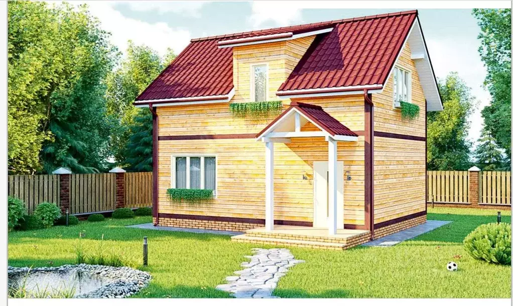 Дом в Томская область, Томский район, д. Кисловка  (101 м) - Фото 1