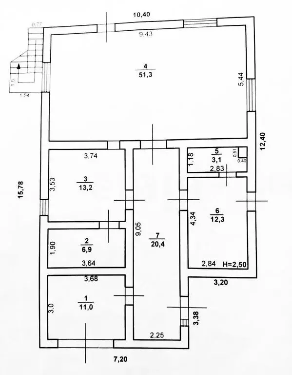 Дом в село Супсех, улица Толстого (311.3 м) - Фото 1