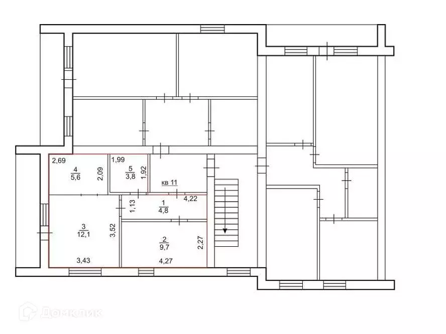 Продаётся 1-к квартира, 36 м - Фото 0