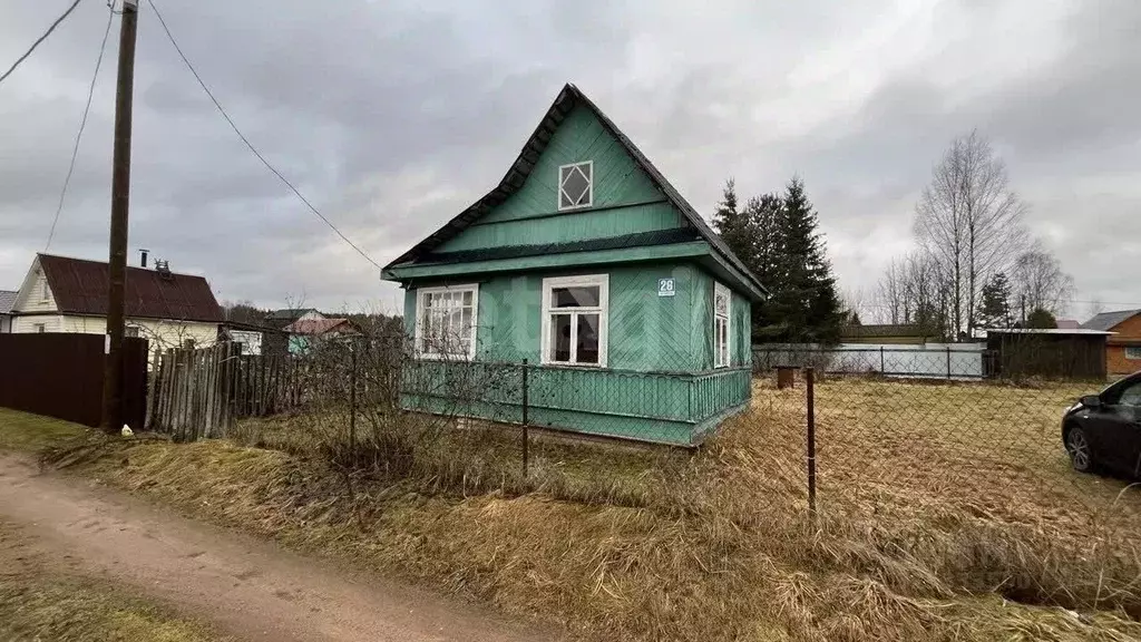Дом в Ленинградская область, Киришский район, Будогощь пгт, Ракитино ... - Фото 1