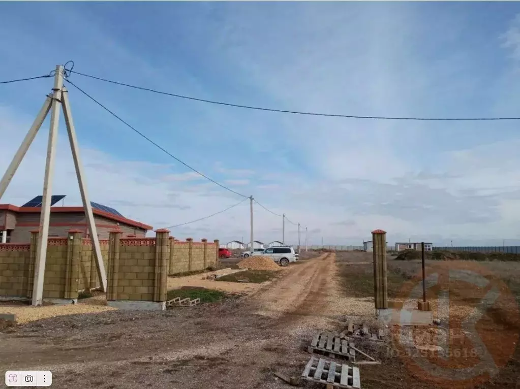 Участок в Крым, Сакский район, Уютненское с/пос, Мечта у моря кп ул. ... - Фото 2