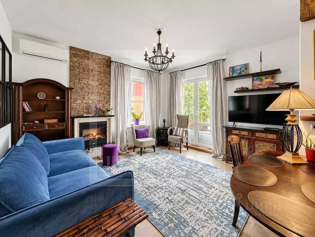 2-к кв. Москва Октябрьский пер., 9 (50.0 м) - Фото 1