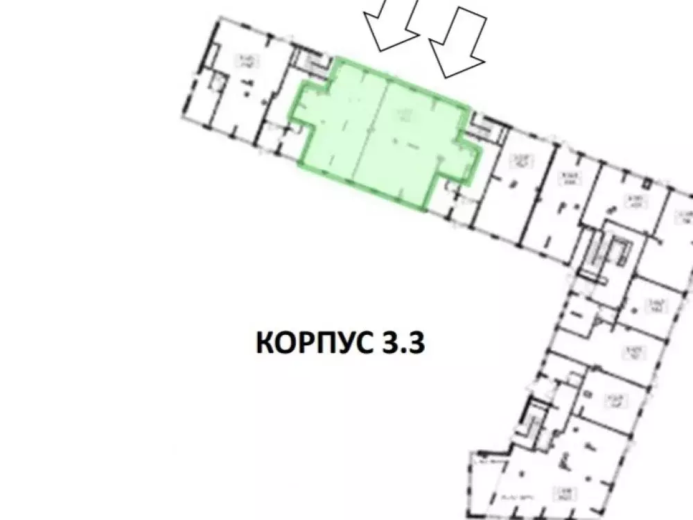 Торговая площадь в Москва Родные кварталы жилой комплекс, 3.4 (250 м) - Фото 1