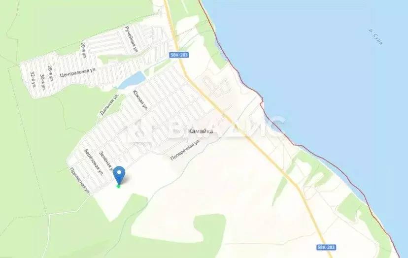 Участок в Пензенская область, Пензенский район, Алферьевский ... - Фото 2