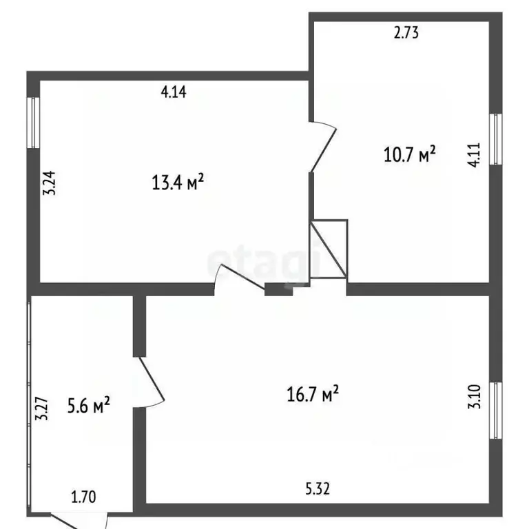 2-к кв. Саратовская область, Балашов ул. Агеева, 4 (40.8 м) - Фото 2