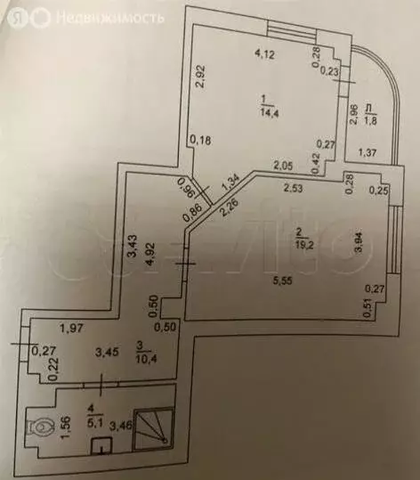 1-комнатная квартира: Самара, 7-я просека, 108 (49.1 м) - Фото 1