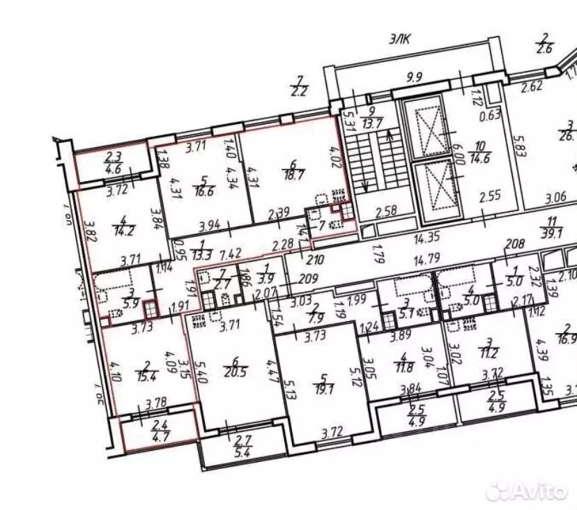 3-к кв. Санкт-Петербург бул. Вилькицкий, 7 (86.0 м) - Фото 1