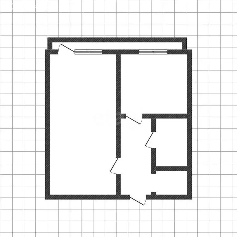 1-комнатная квартира: Черногорск, Юбилейная улица, 25 (29.7 м) - Фото 1