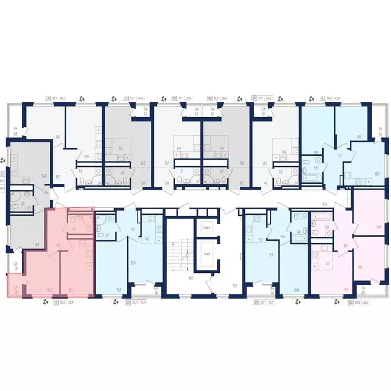 1-к кв. Башкортостан, Уфа бул. Яркий (32.9 м) - Фото 1