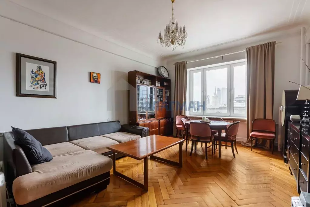3-к кв. Москва Новинский бул., 12 (91.8 м) - Фото 0