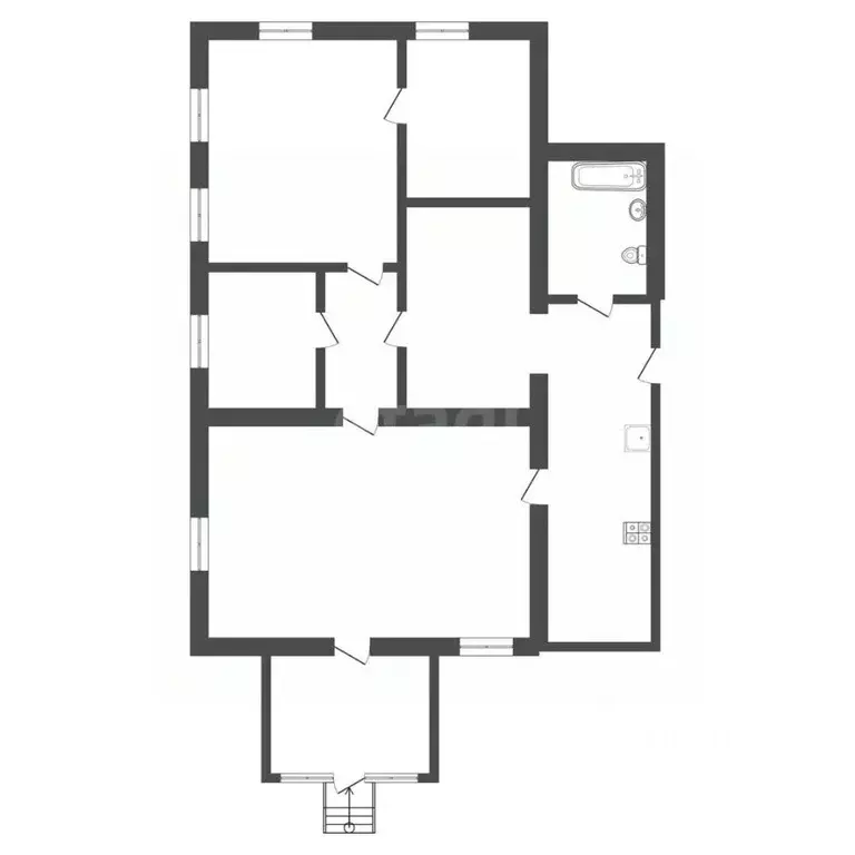 Дом в Тульская область, Богородицк Интернациональная ул., 4 (69 м) - Фото 2