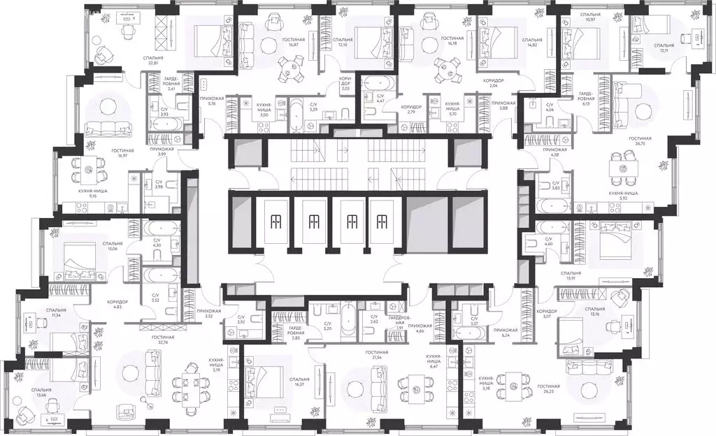 1-комнатная квартира: Москва, 1-й Сетуньский проезд, 8 (64 м) - Фото 2