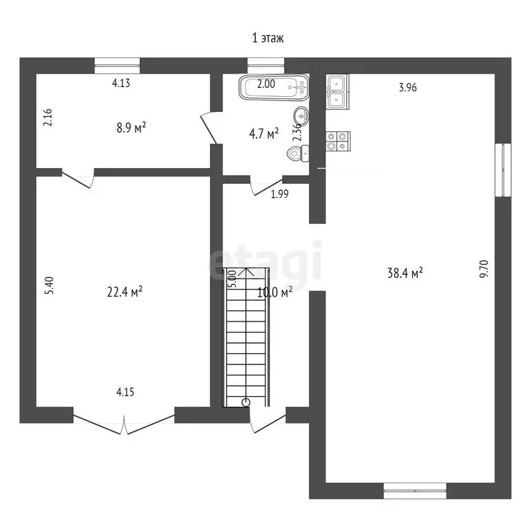 Дом в деревня Кулешовка, улица Пугачёва (172.5 м) - Фото 1