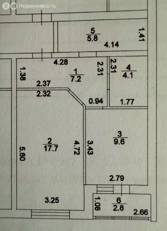 1-комнатная квартира: посёлок Знаменский, Первомайская улица, 36/7 ... - Фото 2