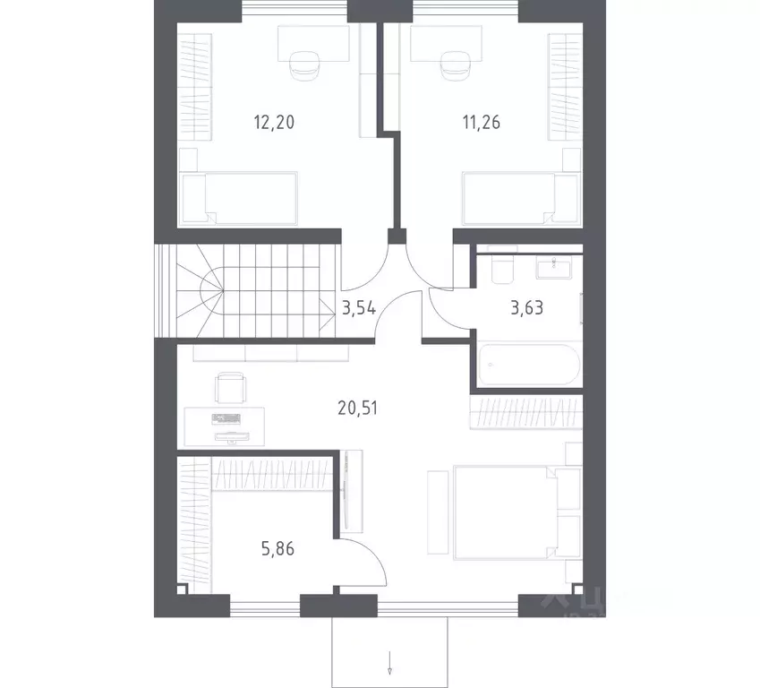 Дом в Московская область, Дмитровский муниципальный округ, Дмитров Дом ... - Фото 2