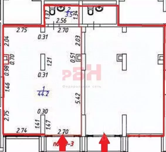 Торговая площадь в Свердловская область, Екатеринбург ул. Евгения ... - Фото 2