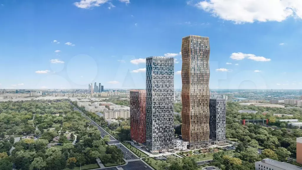 3-к. квартира, 67 м, 25/43 эт. - Фото 1
