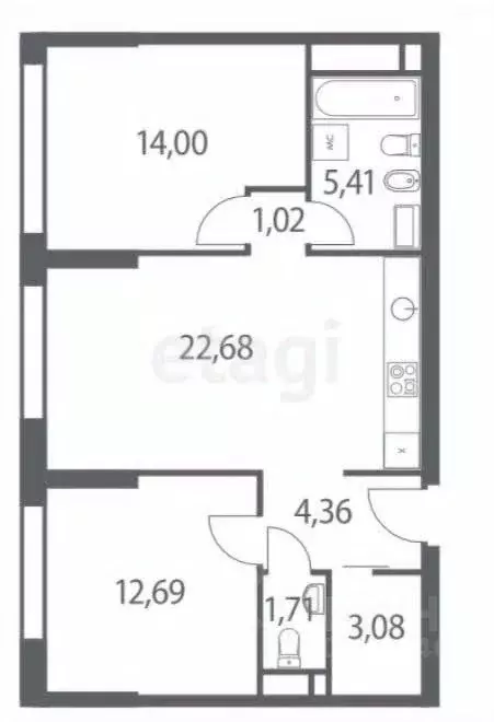 Дом в Саратовская область, Балашов Верхняя ул., 38 (60 м) - Фото 1