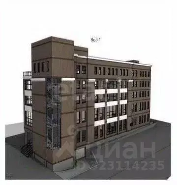 Офис в Ростовская область, Ростов-на-Дону Доломановский пер., 70Е ... - Фото 1