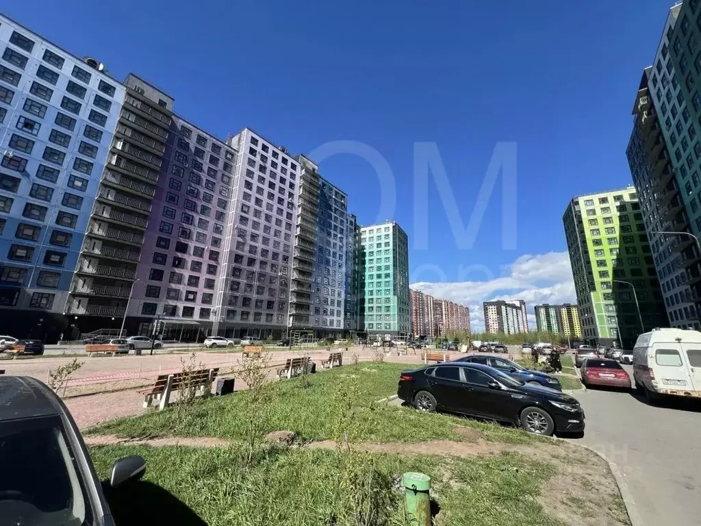 Студия Ленинградская область, Мурино Всеволожский район, ул. Шоссе в ... - Фото 2