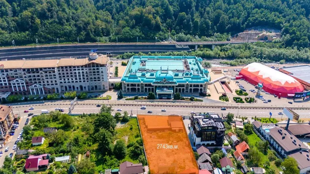 Участок в Краснодарский край, Сочи с. Эстосадок,  (27.4 сот.) - Фото 1