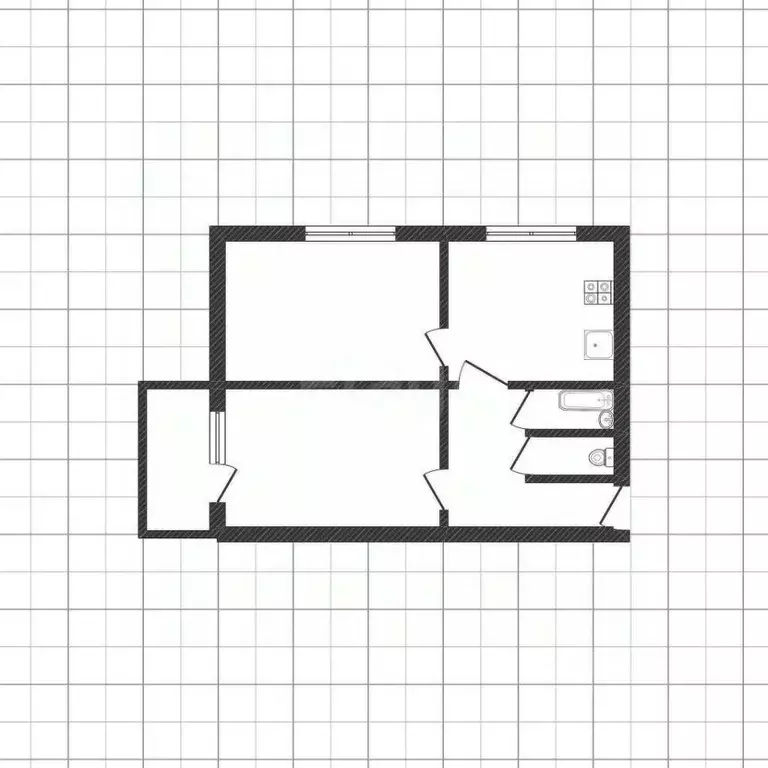 2-к кв. Смоленская область, Смоленск ул. Раевского, 4А (40.5 м) - Фото 2