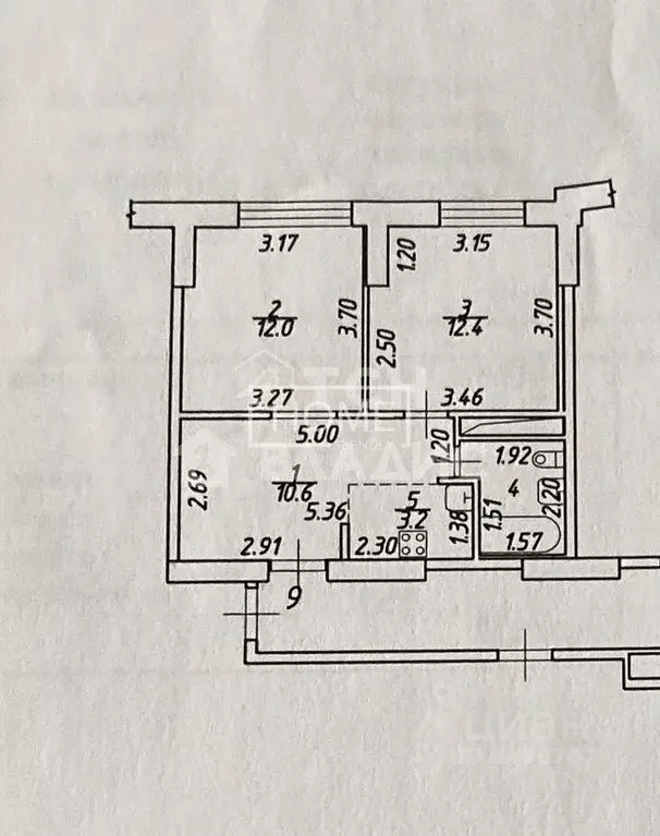 2-к кв. Московская область, Балашиха ул. Чистопольская, 24 (42.0 м) - Фото 1