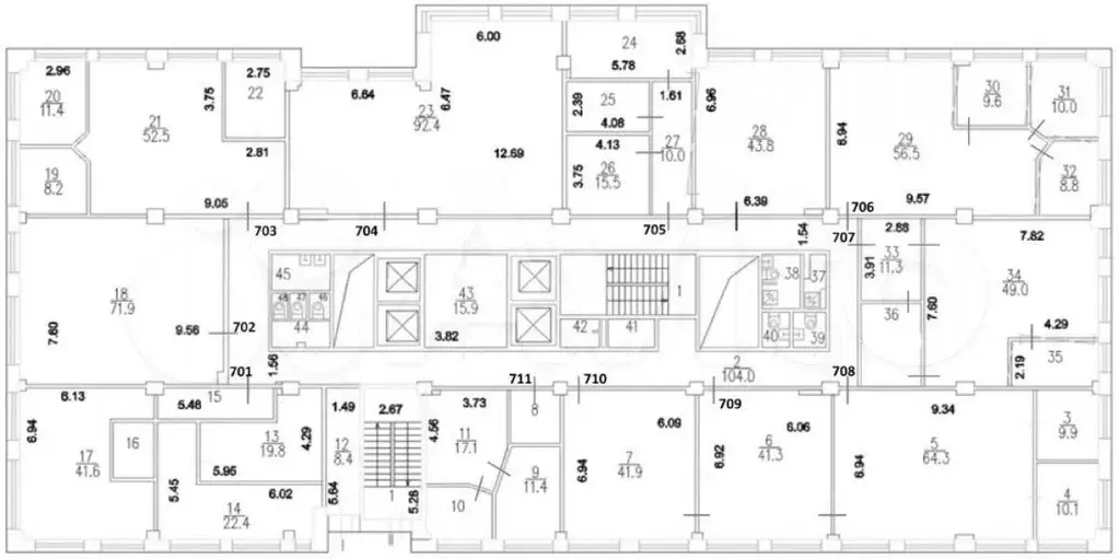 Аренда офиса 186.8 м2 м. Крылатское в зао в - Фото 1